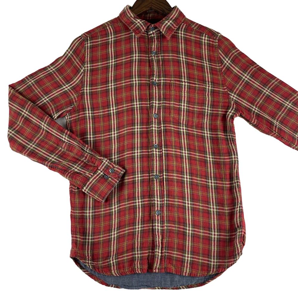 Gilded Age & Co. Gild Collection Men's Plaid Shirt Small Cotton